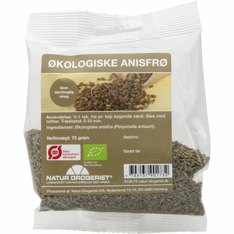 有机茴香籽 75克-Anisfrø 75 g Øko