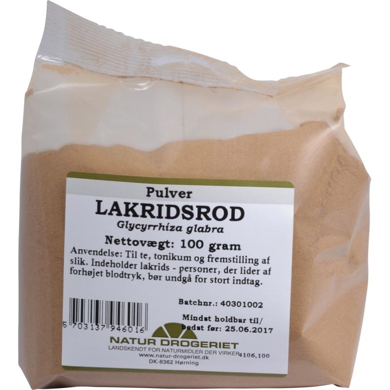 甘草粉 100克-Lakridsrodspulver 100 g