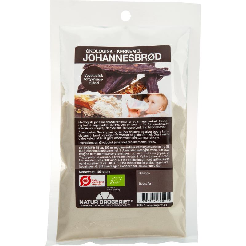 有机角豆籽粉 100克-Johannesbrødkernemel 100 g Øko
