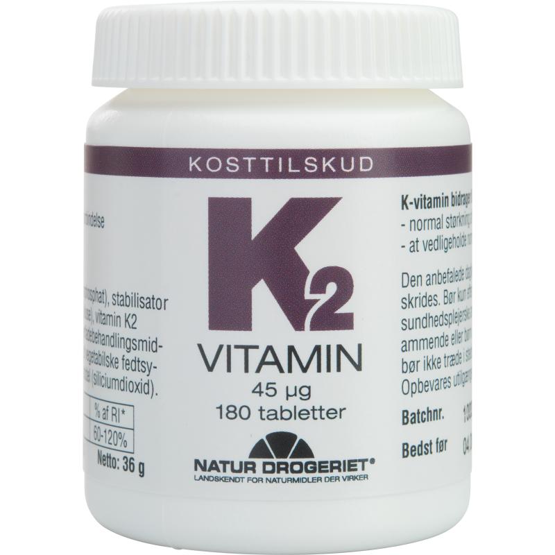 维他命K2  180粒-K2-vitamin 180 stk