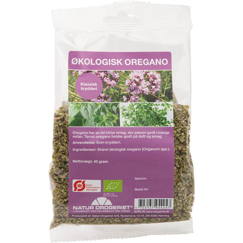 有机牛至 40克-Oregano skåret 40 g Øko