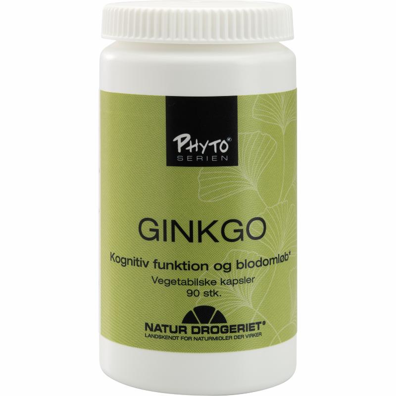 银杏胶囊  90粒-Ginkgo kapsler  90 stk.