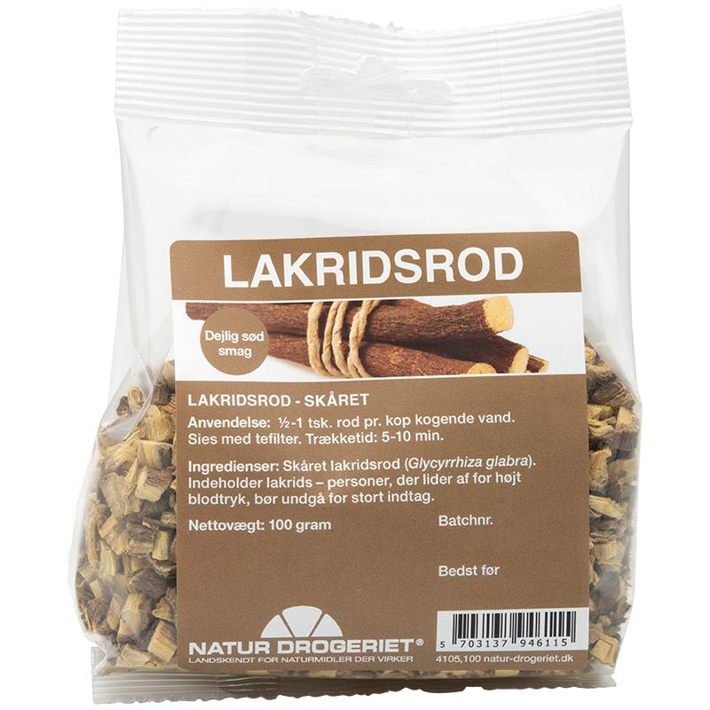 甘草根切块 100克-Herbs Lakridsrod skåret 100 g