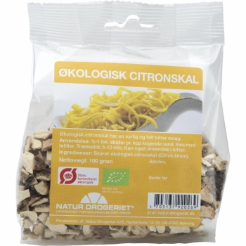 有机柠檬碎 100克-Citronskal 100 g Øko