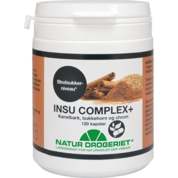 肉桂胶囊 120 粒-Insu Complex+ kapsler 120 stk.