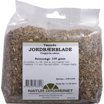 草莓叶 100克-Jordbærblade 100 g