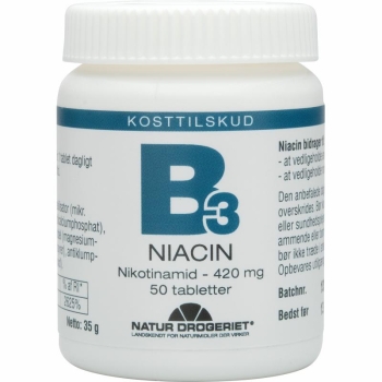 B3 烟酸烟酰胺50粒-B3 Niacin nicotinamide 50 stk
