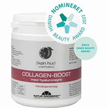 覆盆子味胶原蛋白350克-Collagen-boost m/ hindbærsmag 350g