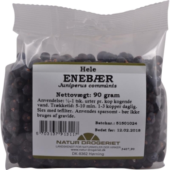 杜松子 90克-Enebær, hele 90g