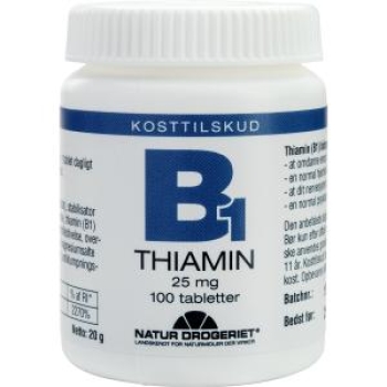B1 巨型维生素 100 粒-Thiamin B1  100stk