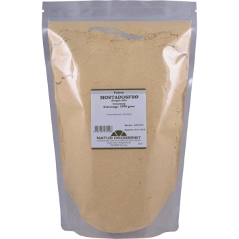 芥末粉 1000克-Sennep gul pulver 1000g