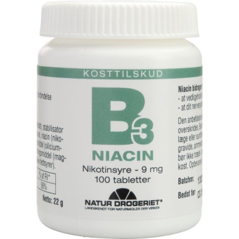维他命B3 烟酸 100 粒-Vitamin B3 nicotinic Acide 100stk