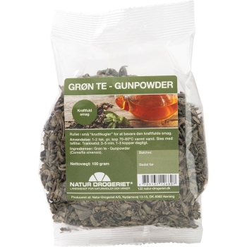 火药绿茶 100克-Grøn te - Gunpowder 100 g