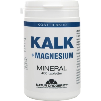 钙+镁片 400粒-Kalk + Magnesium tabl. 400 stk