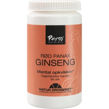 人参营养胶囊  90粒-Ginseng kaps rød 90 stk