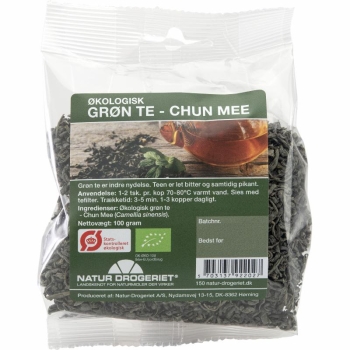 有机绿芝茶 100克-Grøn te - CHUN MEE 100 g Øko